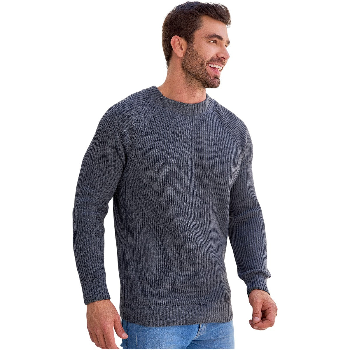 Suéter Masculino Tricot Grosso Premium