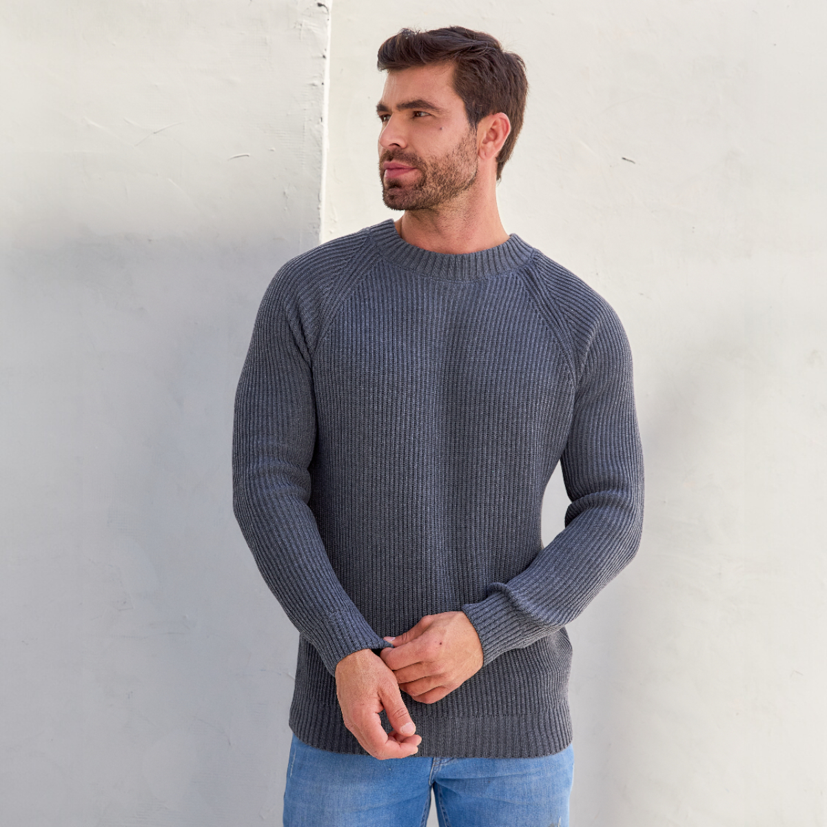 Suéter Masculino Tricot Grosso Premium