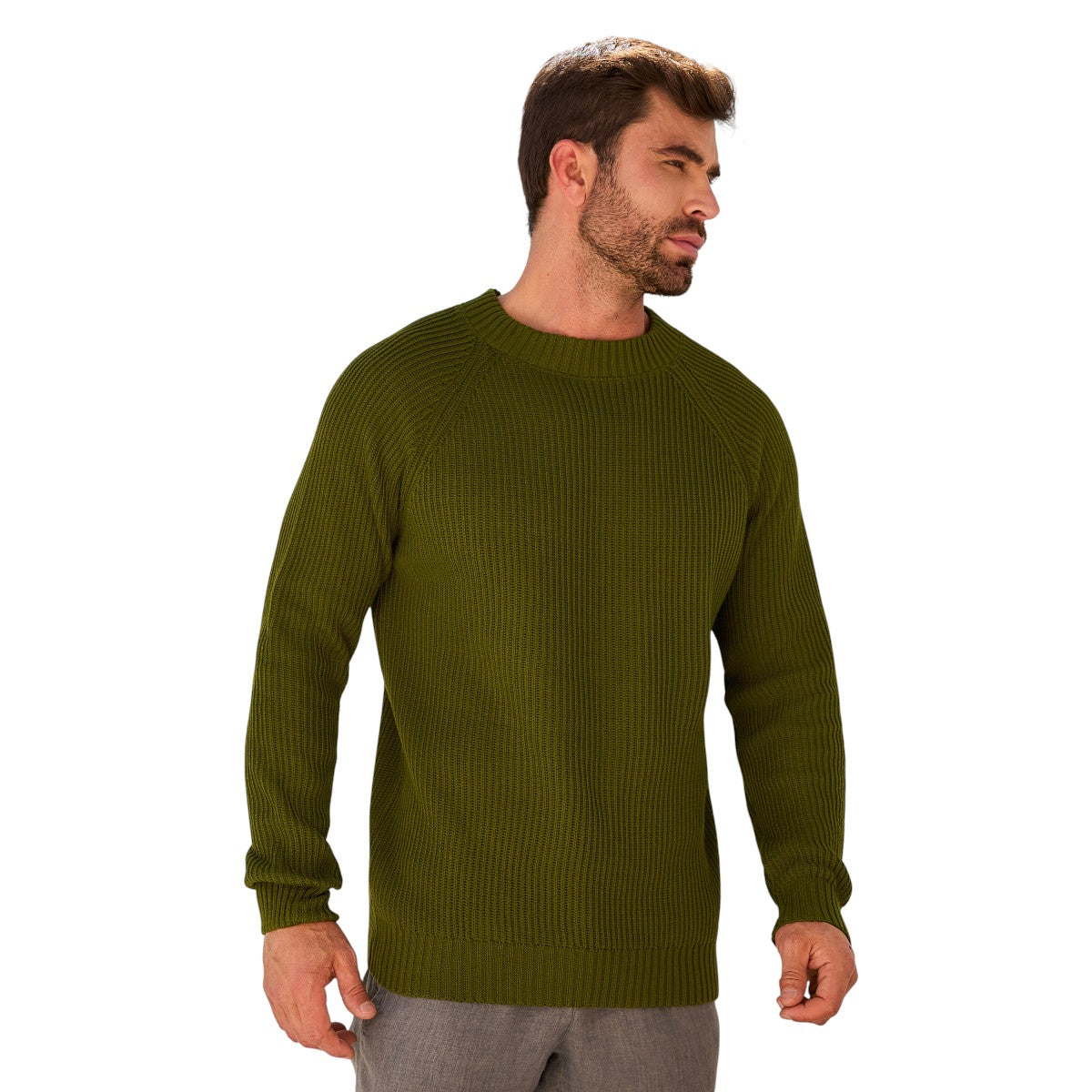 Suéter Masculino Tricot Grosso Premium