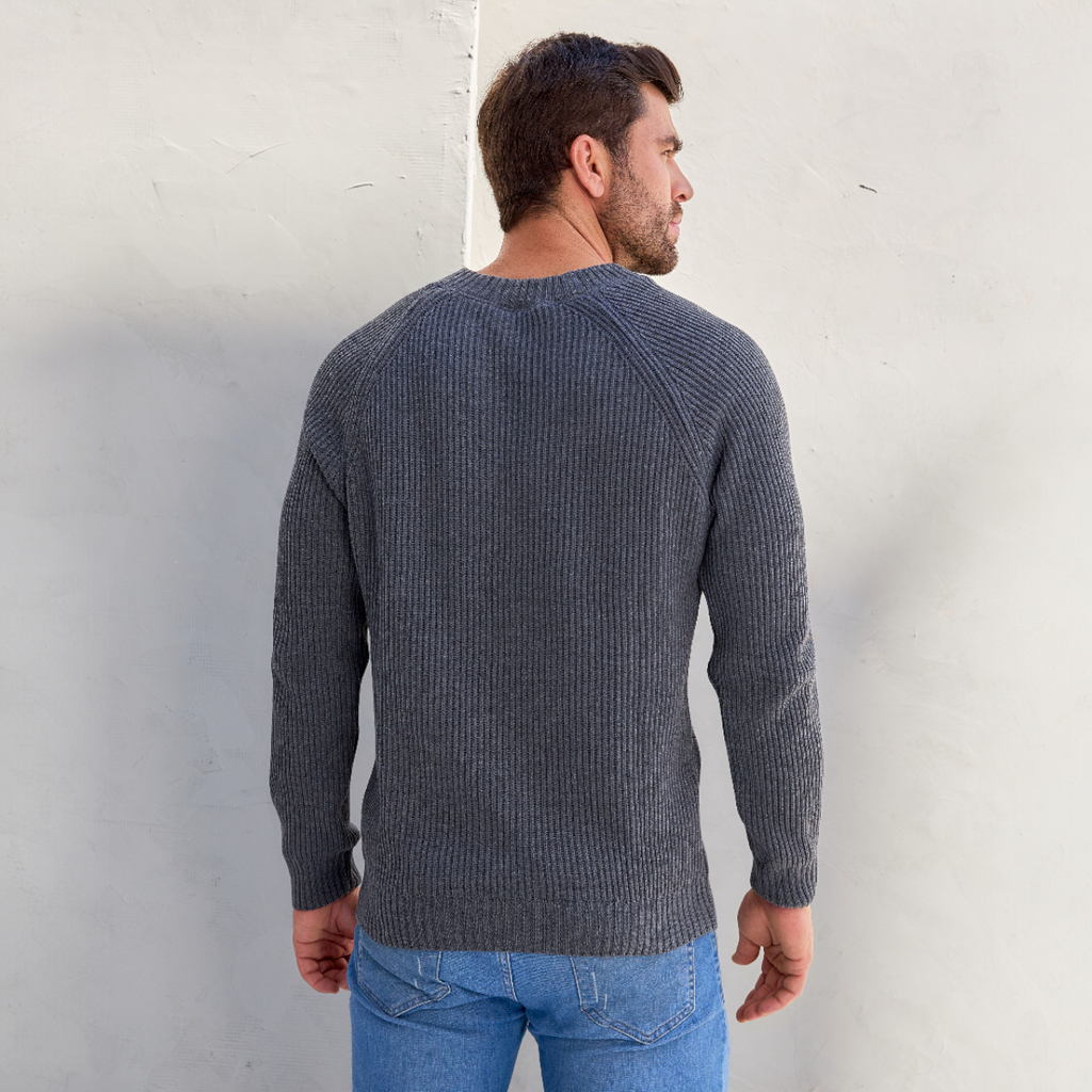 Suéter Masculino Tricot Grosso Premium