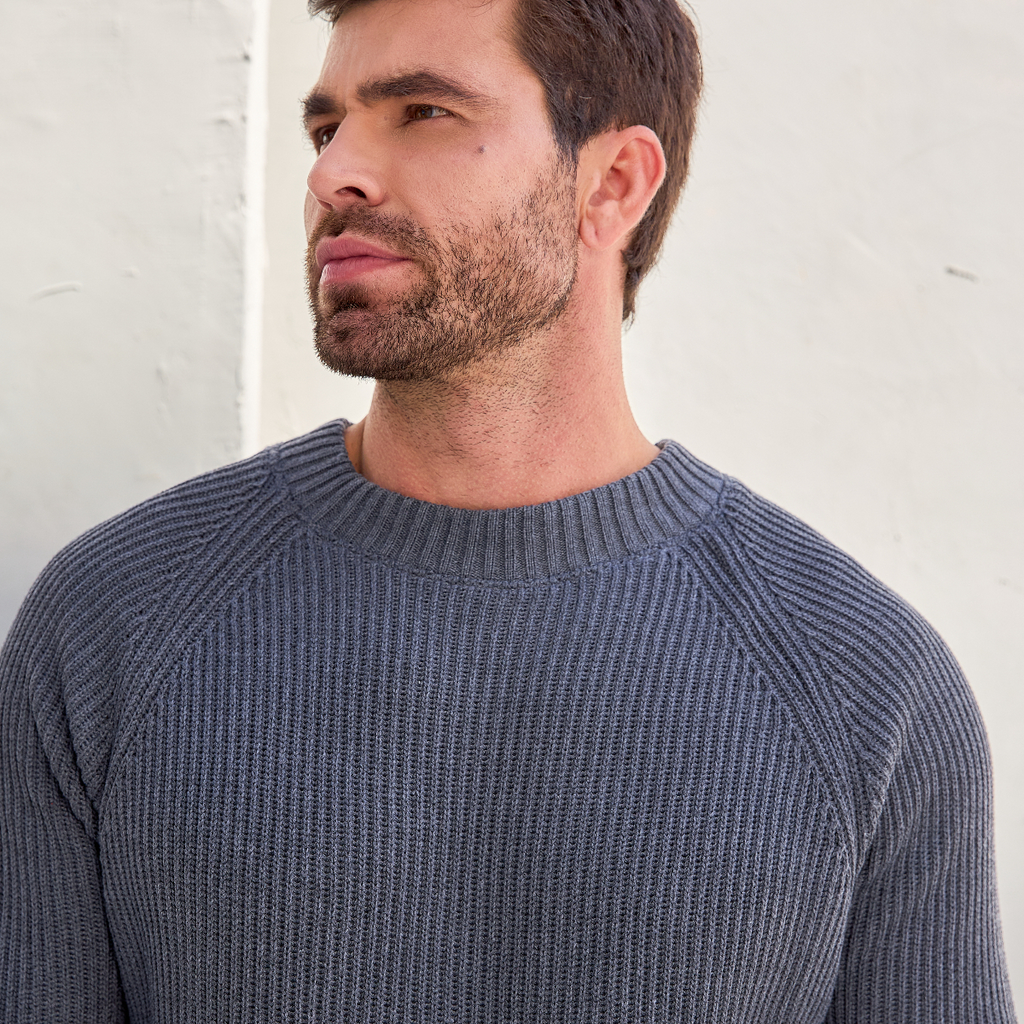 Suéter Masculino Tricot Grosso Premium