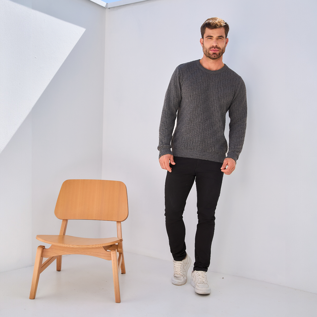 Suéter Masculino Tricot Links Premium