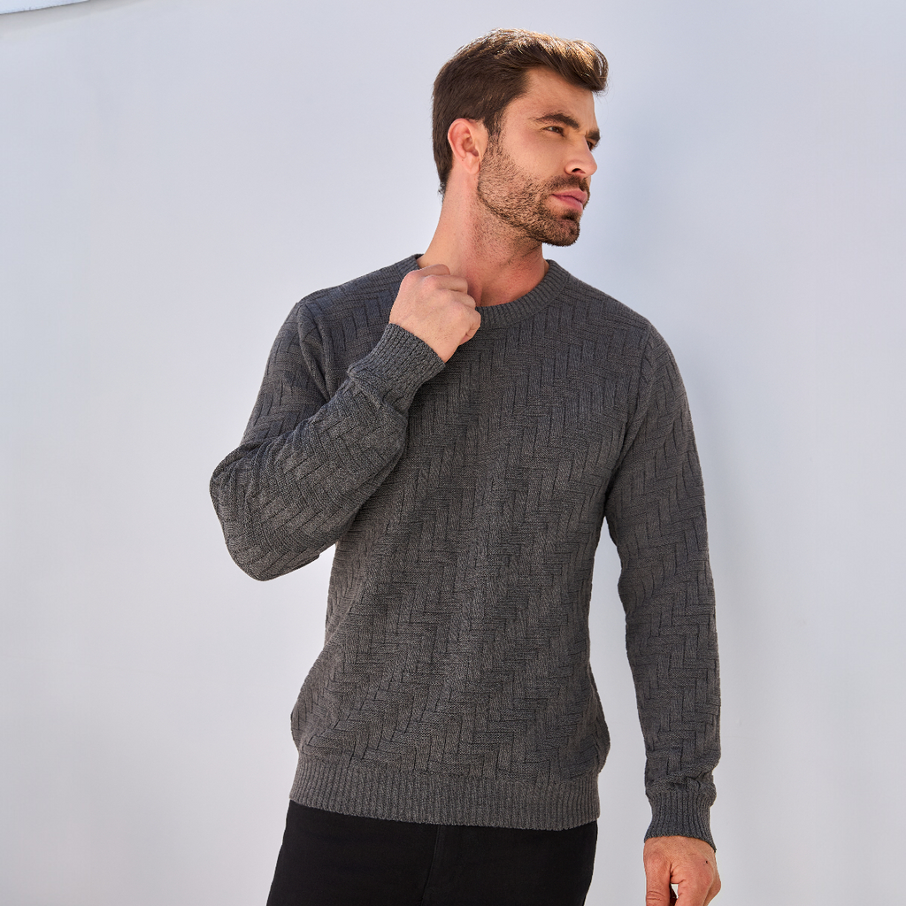 Suéter Masculino Tricot Links Premium