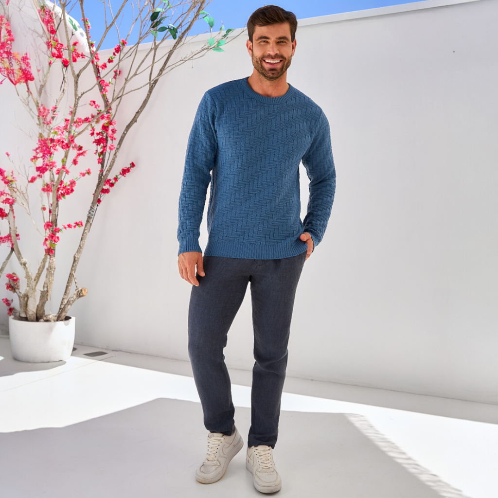 Suéter Masculino Tricot Links Premium