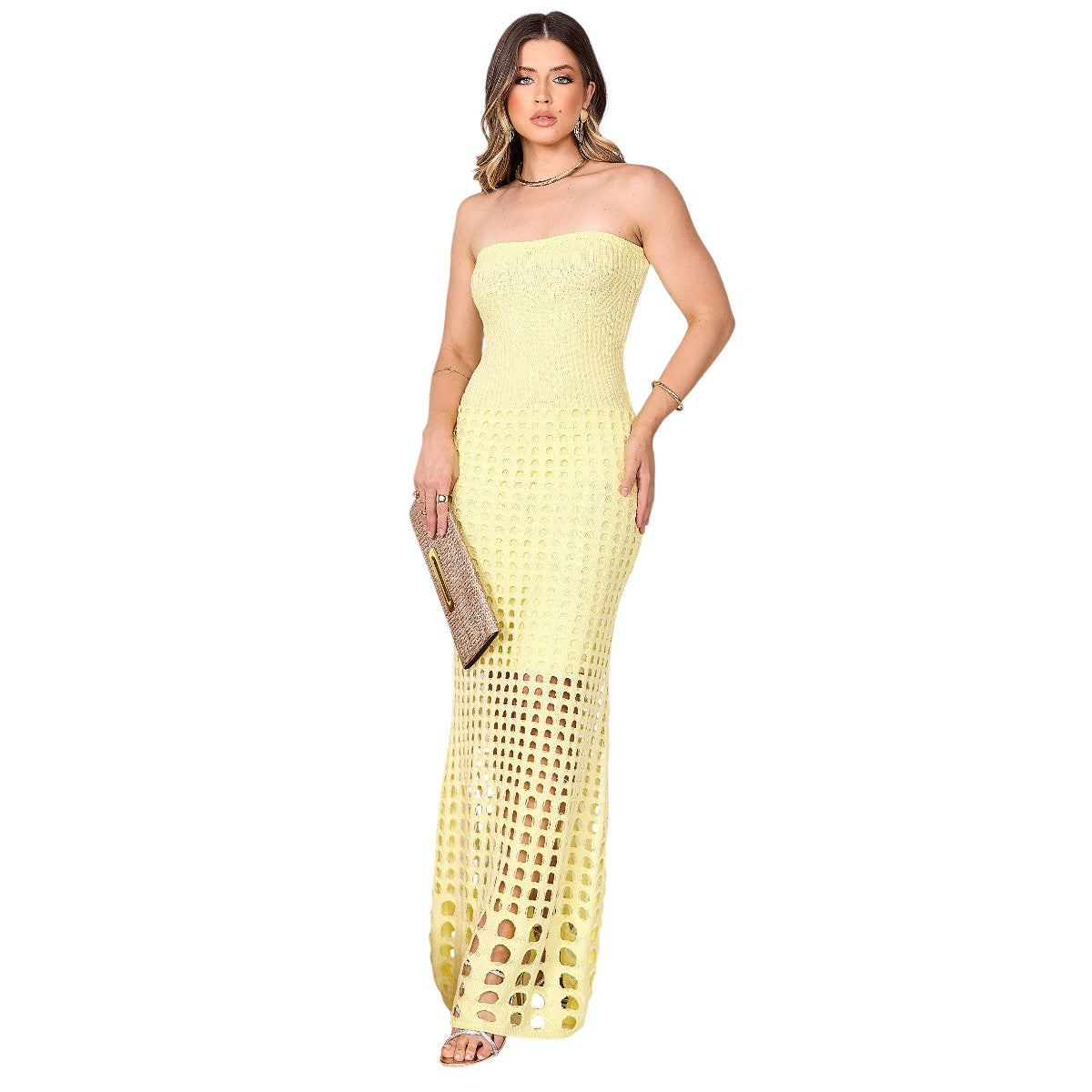 Vestido Tomara que Caia Renda