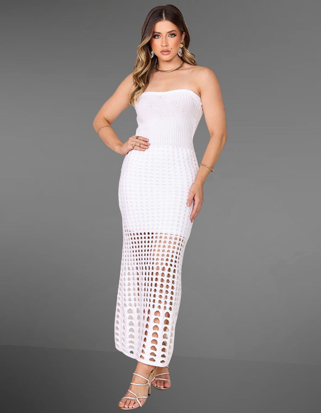 Vestido Tomara que Caia Renda