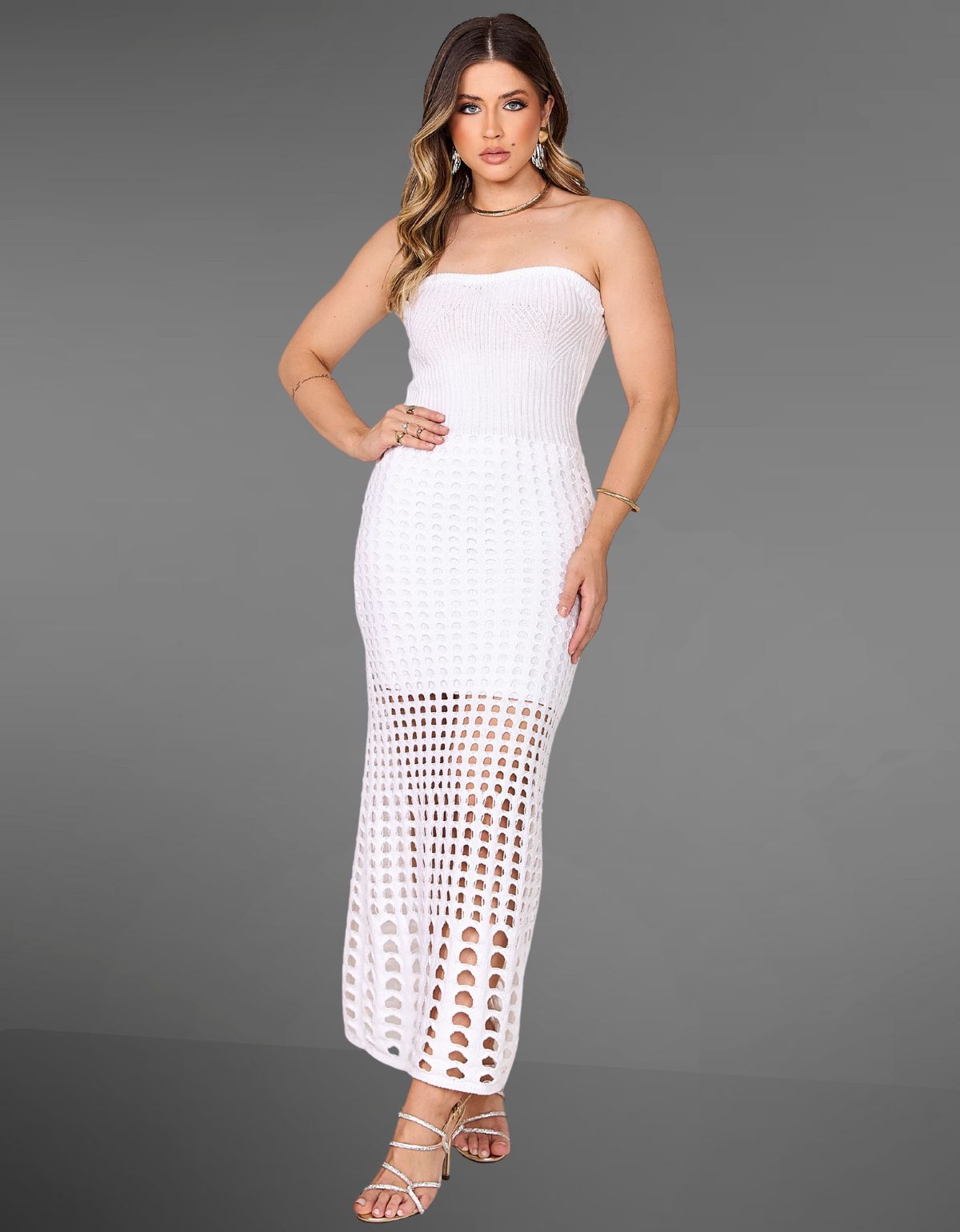 Vestido Tomara que Caia Renda