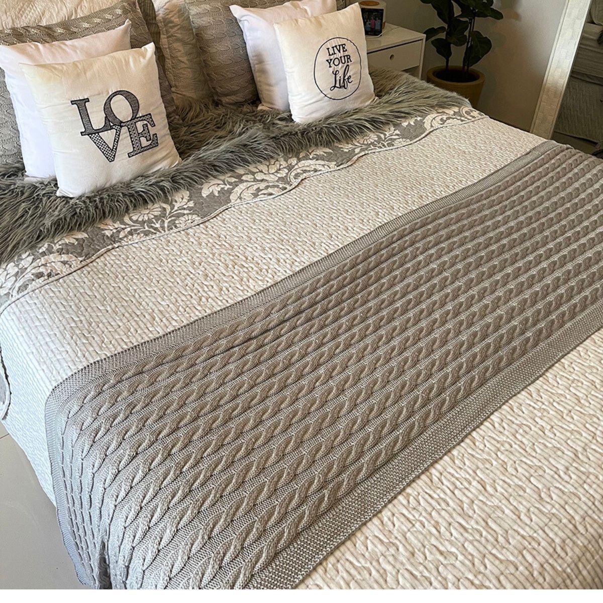 Peseira Trança Tiradentes 260x60 cm