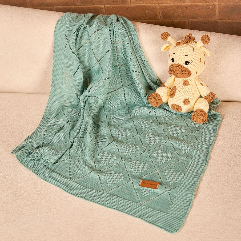 Mantinha de Bebe Coração