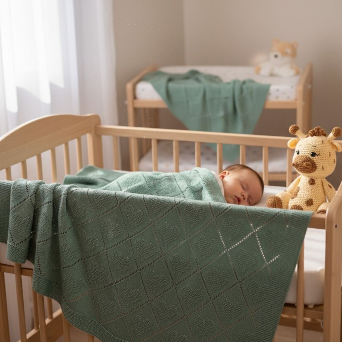 Mantinha de Bebe Coração