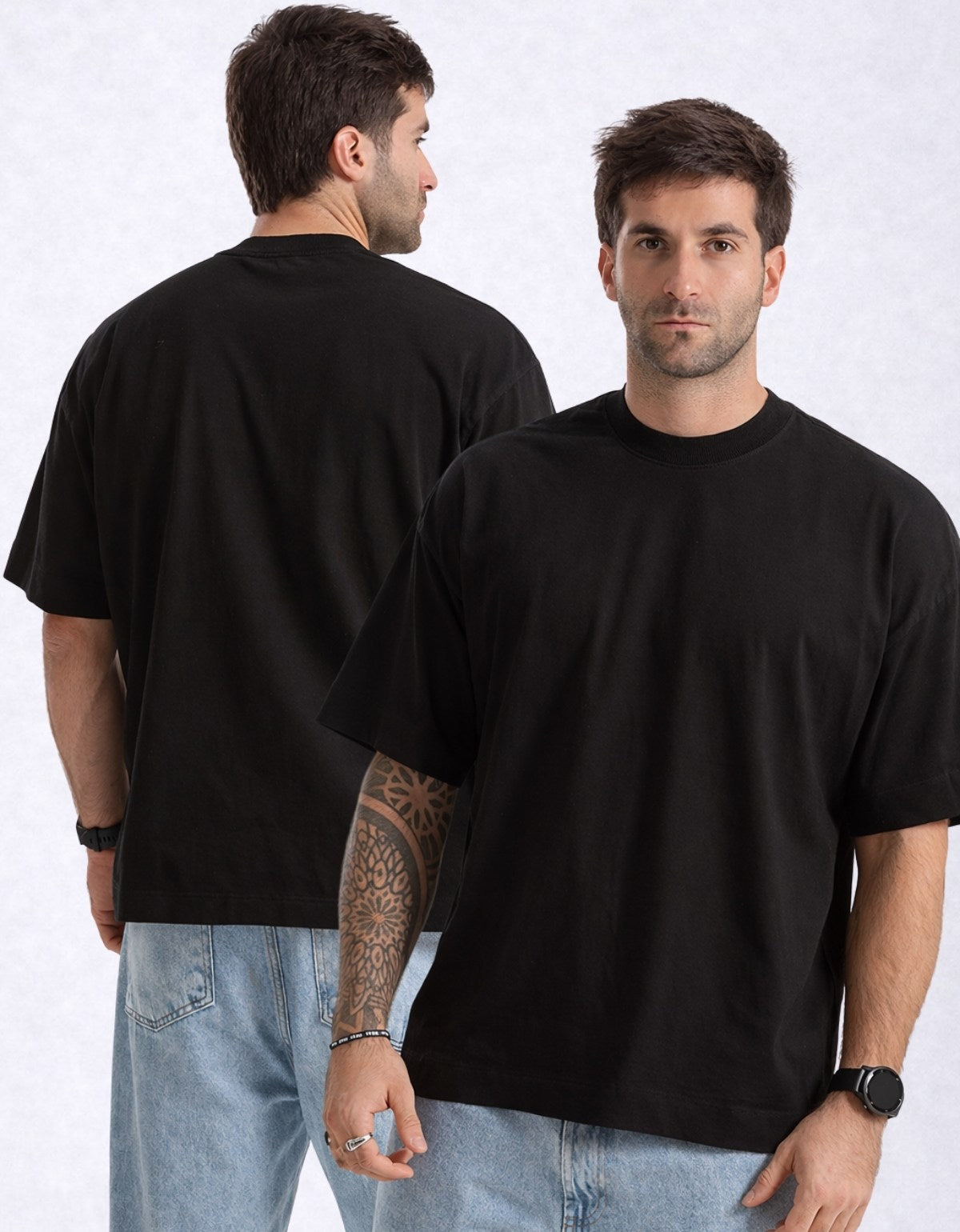 Camiseta Oversized Unissex Boxy Algodão 20.1 Premium