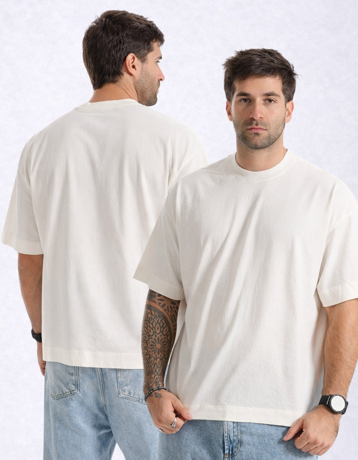 Camiseta Oversized Unissex Boxy Algodão 20.1 Premium