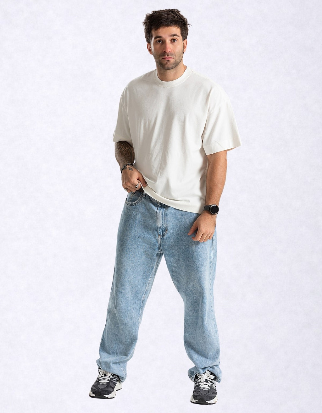 Camiseta Oversized Unissex Boxy Algodão 20.1 Premium