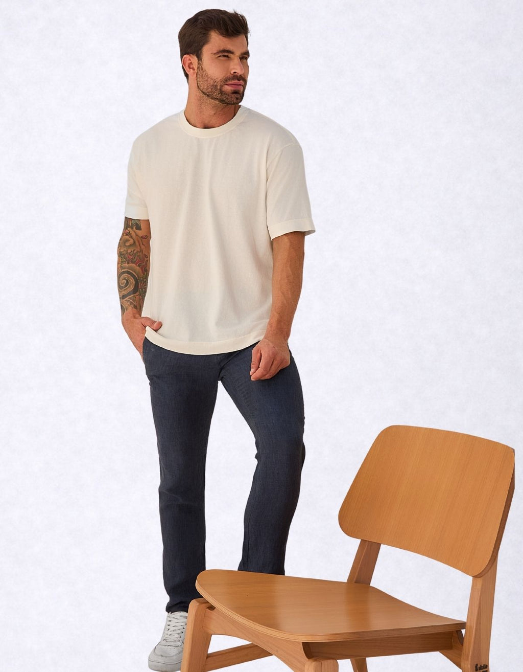 Camiseta Oversized Heavy Premium Algodão 20.1