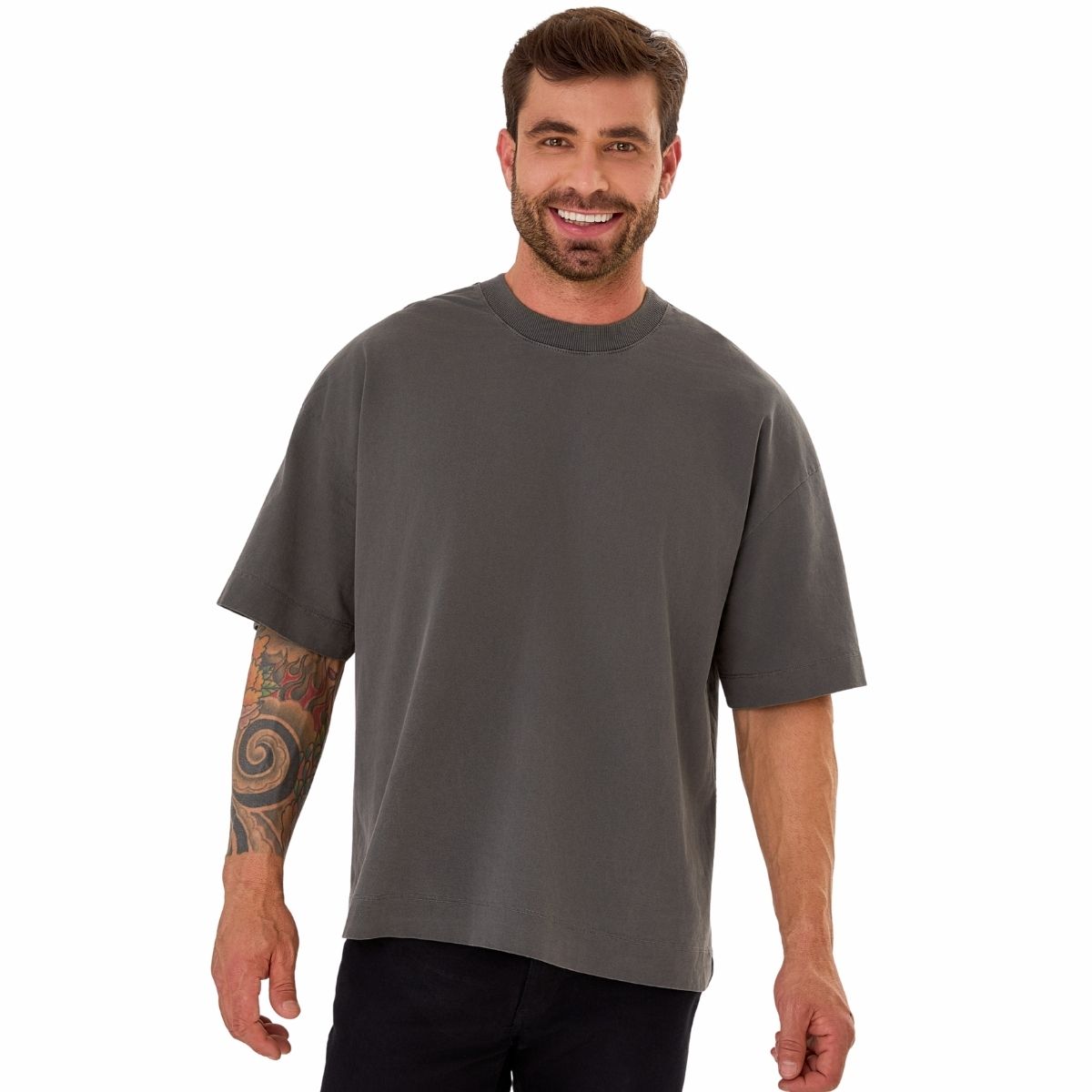Camiseta Oversized Heavy Premium Algodão 20.1