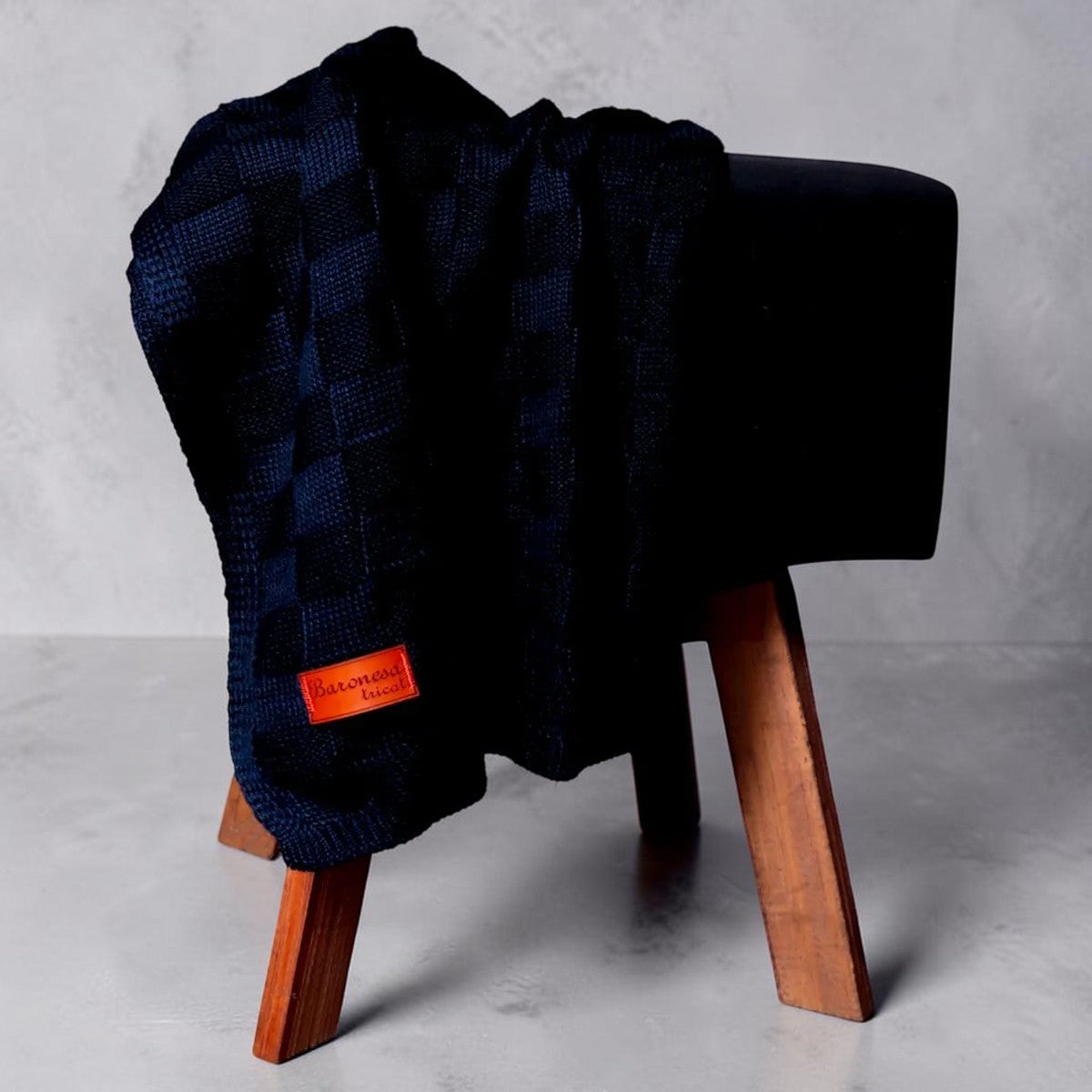 Manta de Tricot para Bebê Recem Nascido DA