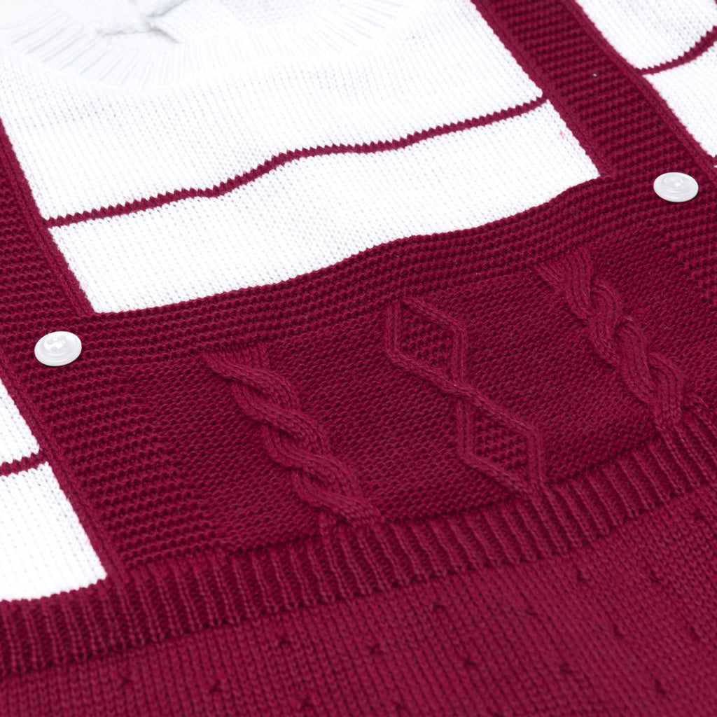 Kit Saida De Maternidade Menina e Menino Tricô Luxo