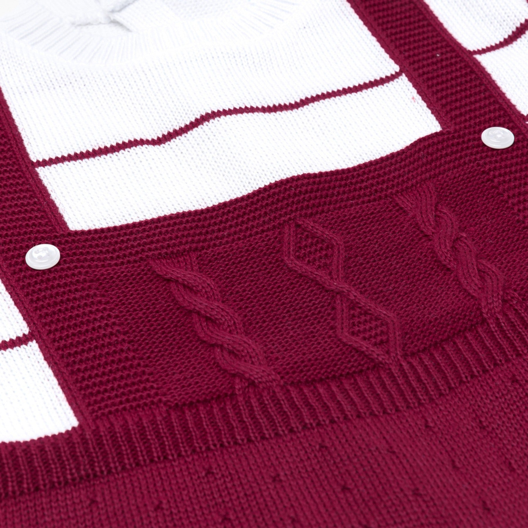 Kit Saida De Maternidade Menina e Menino Tricô Luxo