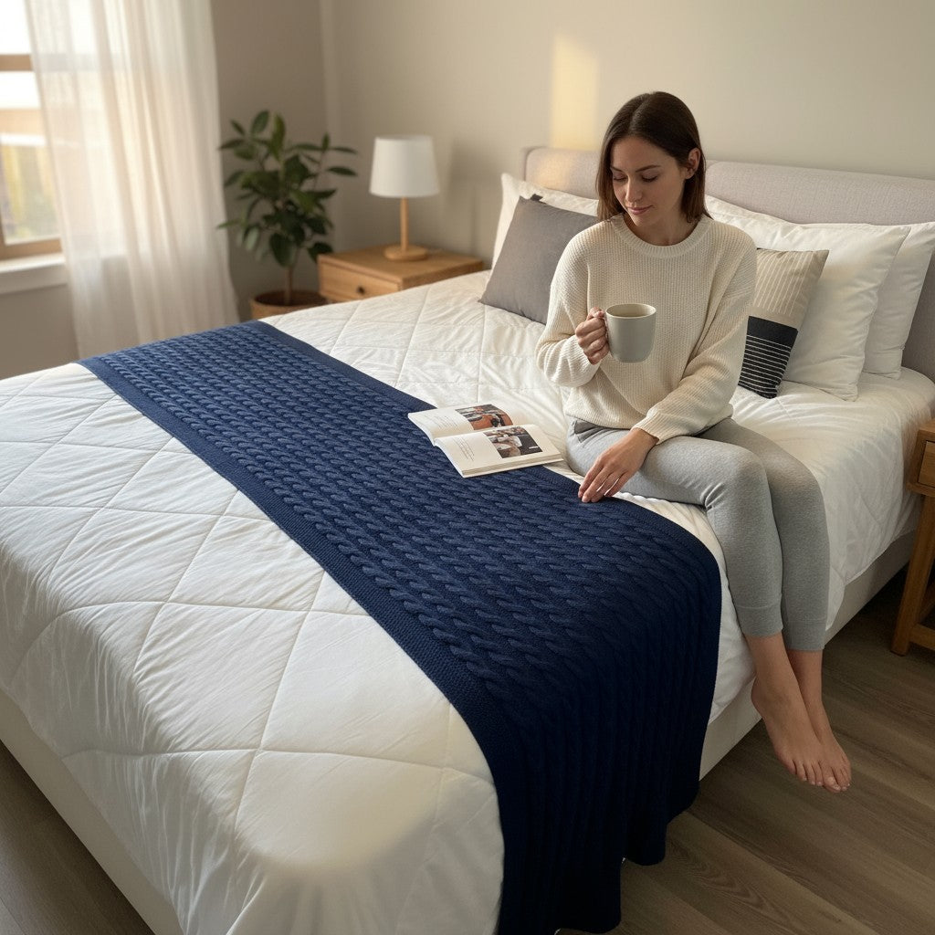 Peseira Trança Tiradentes 180x60 cm