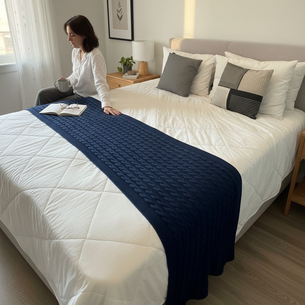 Peseira Trança Tiradentes 180x60 cm