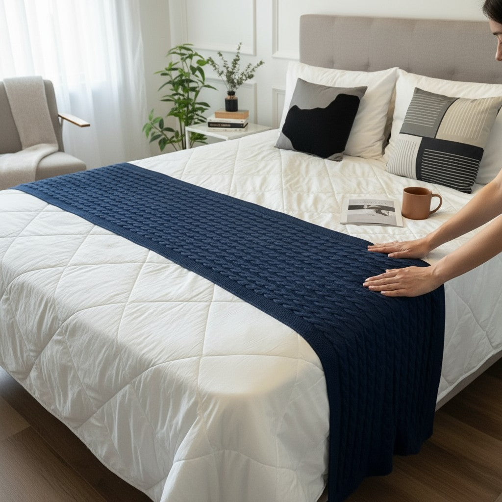 Peseira Trança Tiradentes 180x60 cm