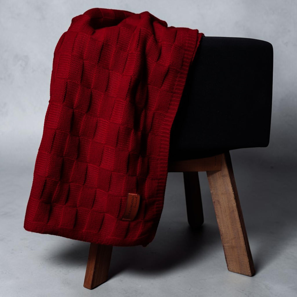 Manta de Tricot para Bebê Recem Nascido DA